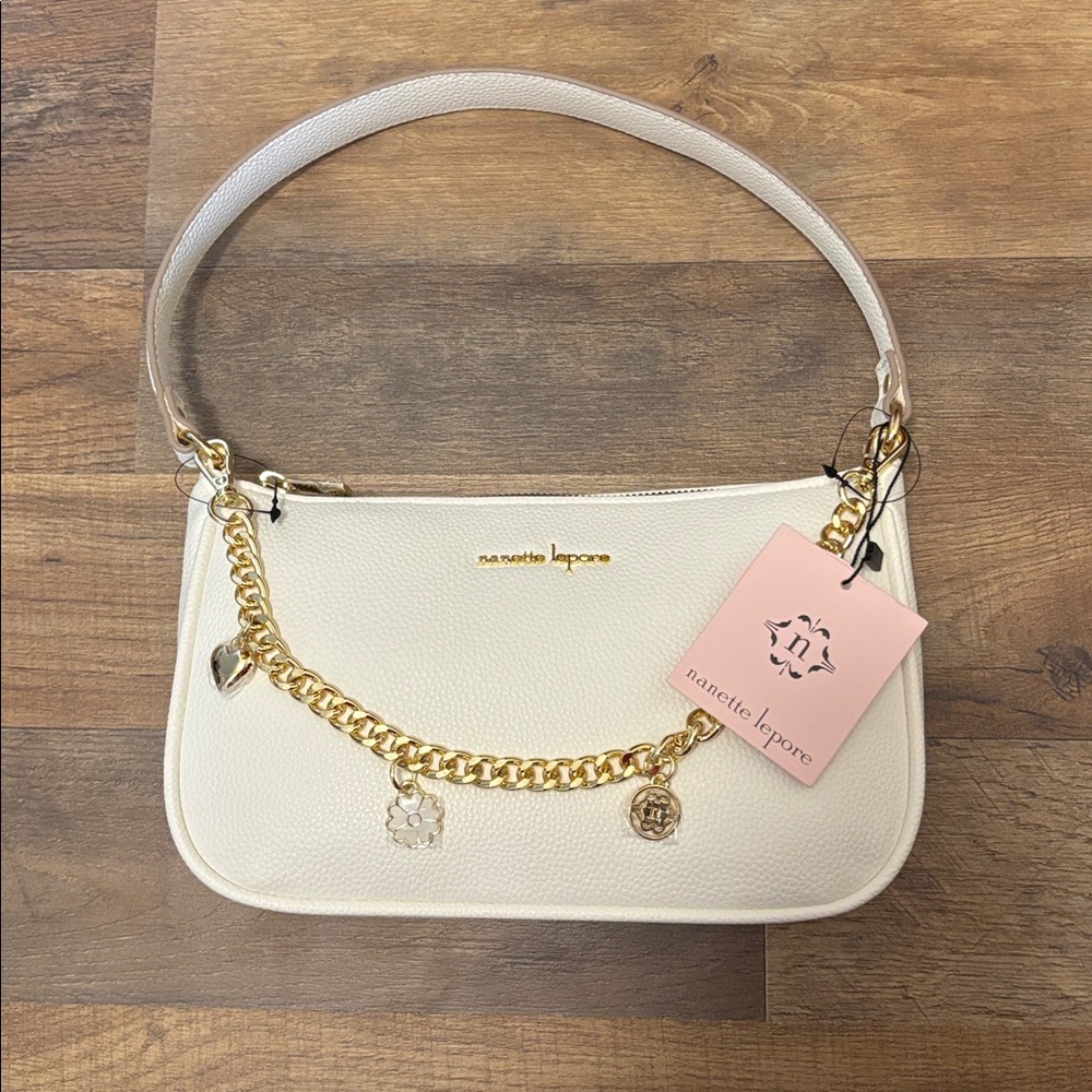 NWT Nanette Lepore Purse with Removable Chain
